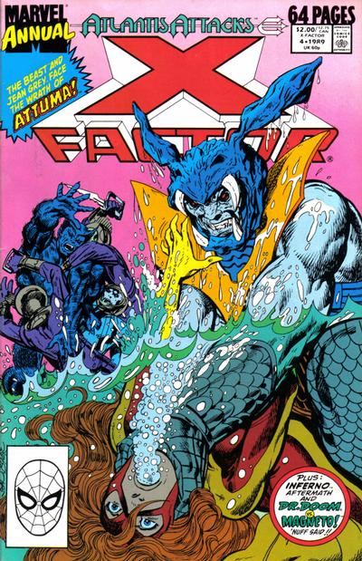 X-Factor Annual 1986 #4 Direct ed. - back issue - $3.00
