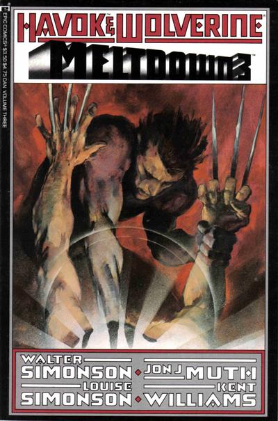 Havok & Wolverine - Meltdown 1988 #3 - back issue