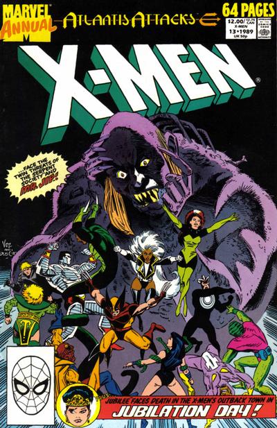 X-Men Annual 1970 #13 Direct ed. - back issue - $8.00