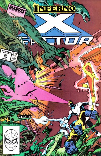 X-Factor 1986 #36 Direct ed. - back issue - $4.00