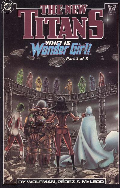 The New Titans 1988 #52 - back issue - $2.00