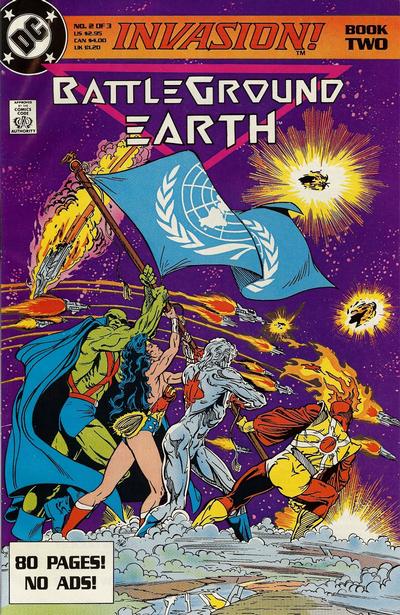 Invasion 1988 #2 Direct ed. - back issue - $4.00