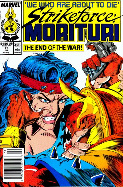 Strikeforce: Morituri 1986 #26 - back issue - $2.00