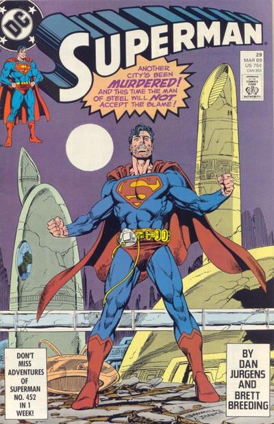 Superman 1987 #29 Direct ed. - back issue - $3.00