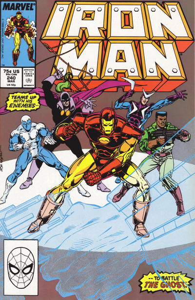 Iron Man 1968 #240 Direct ed. - back issue