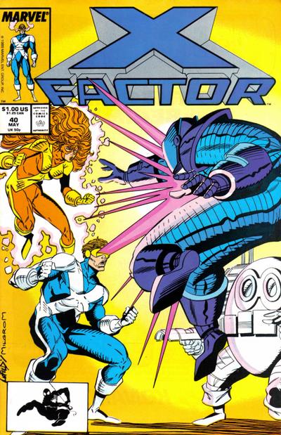 X-Factor 1986 #40 Direct ed. - back issue - $3.00