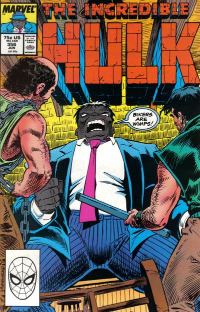 The Incredible Hulk 1968 #356 Direct ed. - back issue - $5.00