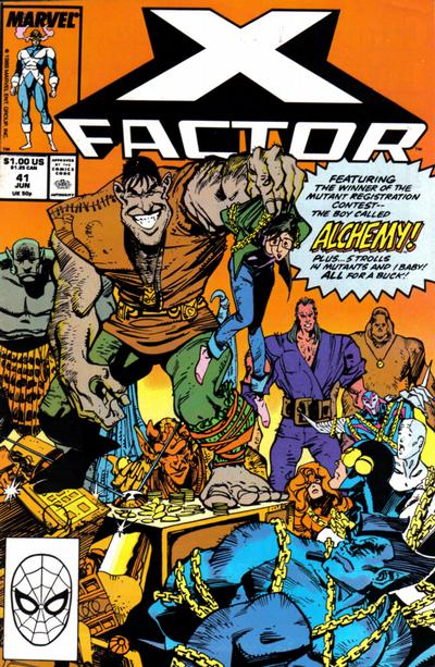 X-Factor 1986 #41 Direct ed. - back issue - $2.00