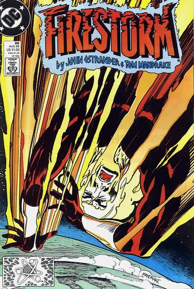 Firestorm the Nuclear Man 1987 #88 Direct ed. - back issue
