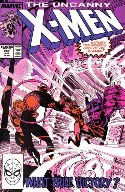 The Uncanny X-Men 1981 #247 Direct ed. - back issue - $5.00