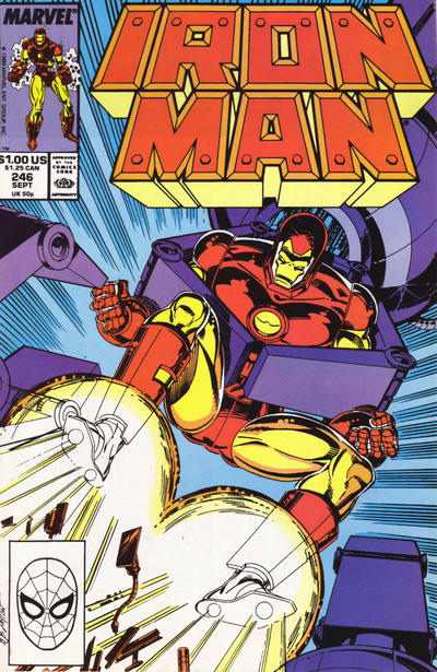 Iron Man 1968 #246 Direct ed. - back issue - $3.00