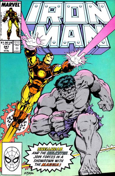 Iron Man 1968 #247 Direct ed. - back issue - $3.00