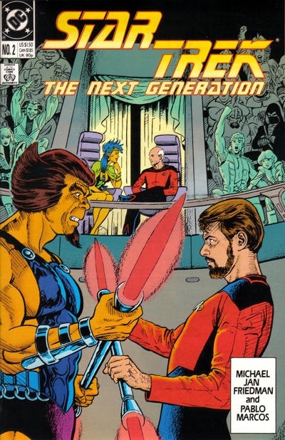 Star Trek: The Next Generation 1989 #2 Direct ed. - back issue - $3.00