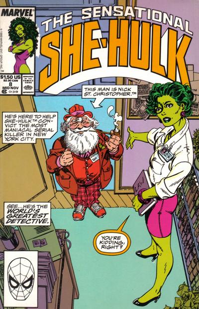 The Sensational She-Hulk 1989 #8 - back issue - $3.00