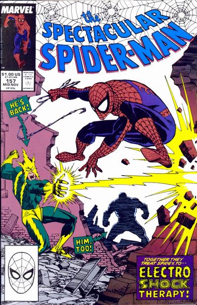 The Spectacular Spider-Man 1976 #157 Direct ed. - back issue - $5.00