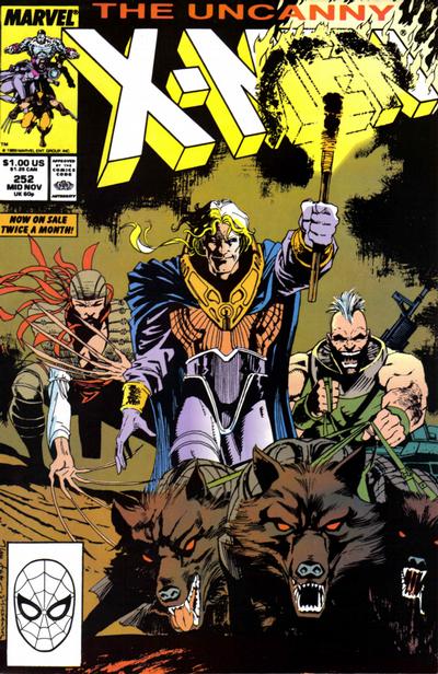The Uncanny X-Men 1981 #252 Direct ed. - back issue