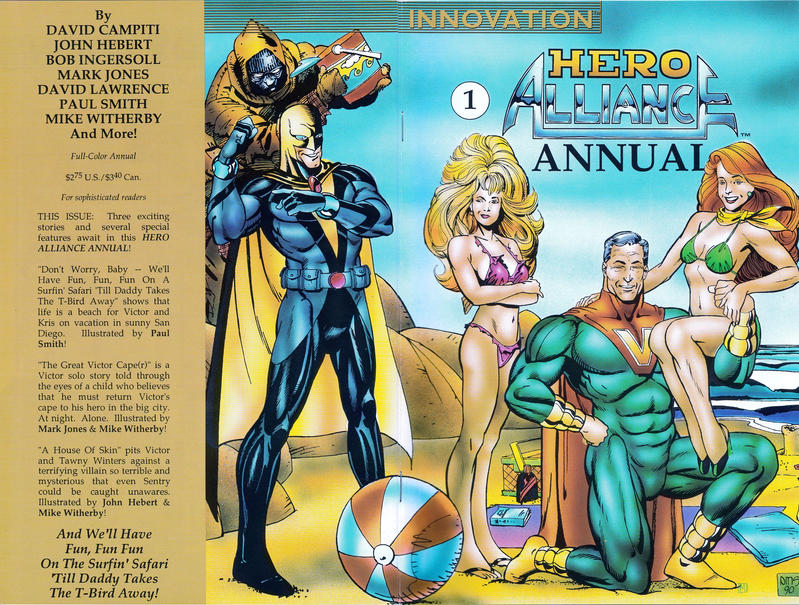 Hero Alliance Annual 1990 #1 - back issue - $4.00