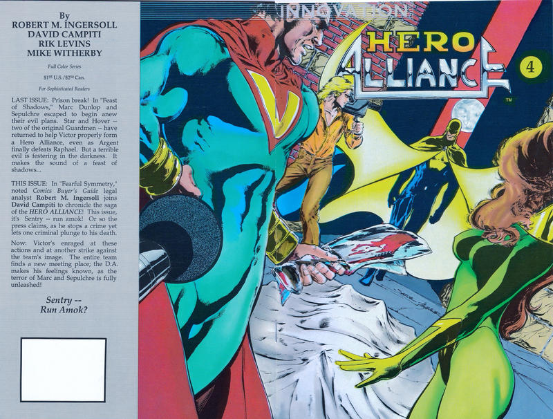 Hero Alliance 1989 #4 - back issue - $4.00