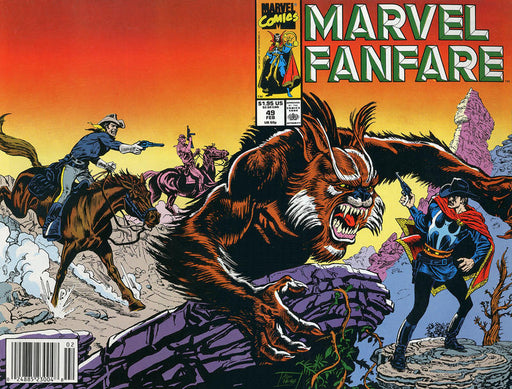 Marvel Fanfare 1982 #49 - back issue - $5.00