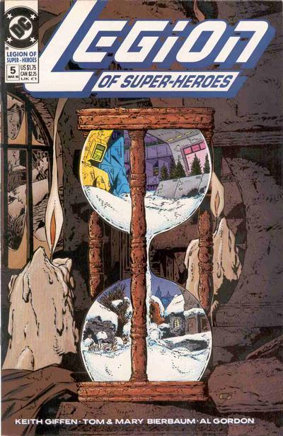 Legion of Super-Heroes 1989 #5 - back issue - $2.00