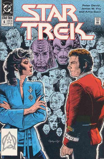 Star Trek 1989 #6 Direct ed. - back issue