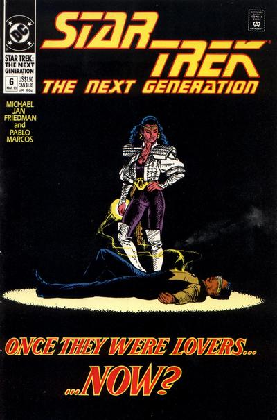 Star Trek: The Next Generation 1989 #6 Direct ed. - back issue - $3.00
