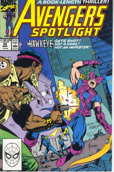 Avengers Spotlight 1989 #30 - back issue - $3.00