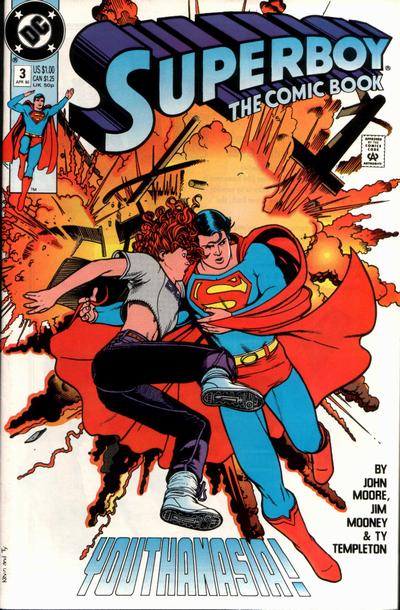 Superboy 1990 #3 Direct ed. - back issue - $2.00