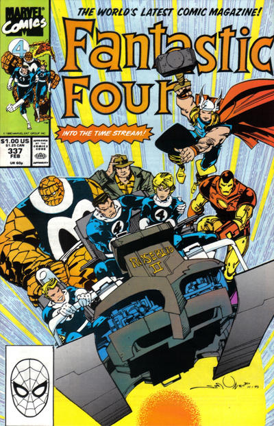 Fantastic Four 1961 #337 Direct ed. - back issue