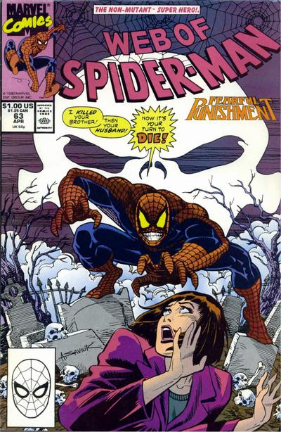 Web of Spider-Man 1985 #63 Direct ed. - back issue - $3.00