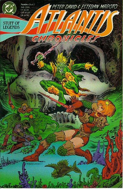 The Atlantis Chronicles 1990 #5 - back issue