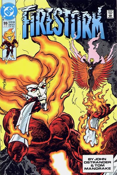 Firestorm 1990 #99 Direct ed. - back issue