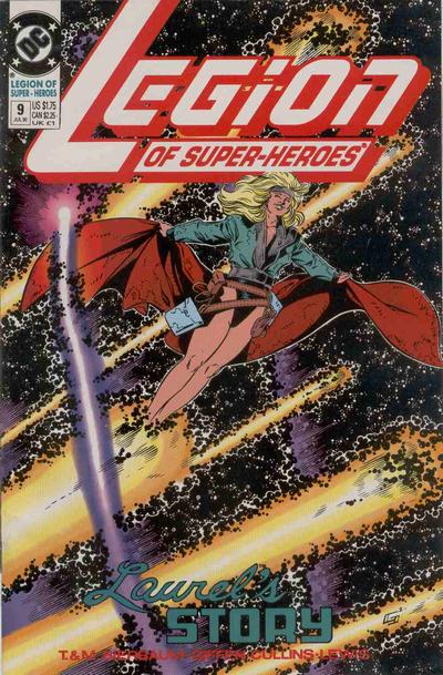 Legion of Super-Heroes 1989 #9 - back issue