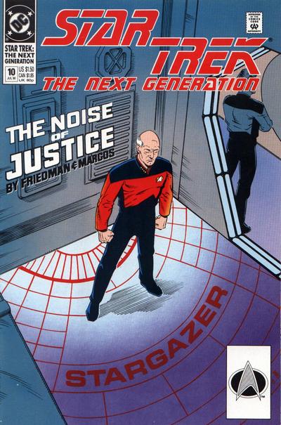 Star Trek: The Next Generation 1989 #10 Direct ed. - back issue - $4.00