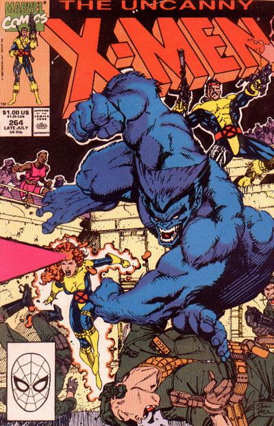 The Uncanny X-Men 1981 #264 Direct ed. - back issue - $6.00
