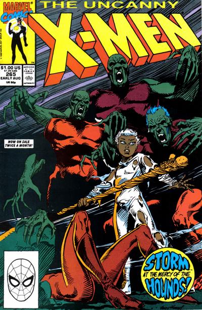 The Uncanny X-Men 1981 #265 Direct ed. - back issue - $6.00