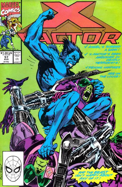 X-Factor 1986 #57 Direct ed. - back issue - $4.00