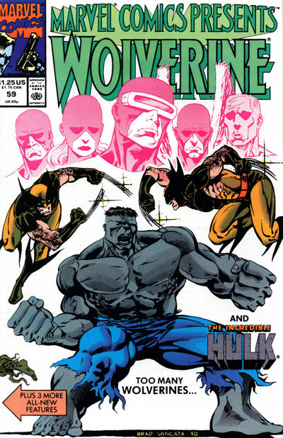 Marvel Comics Presents 1988 #59 Direct ed. - back issue - $4.00