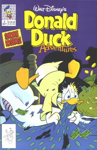 Walt Disney's Donald Duck Adventures 1990 #5 Direct ed. - back issue - $1.00