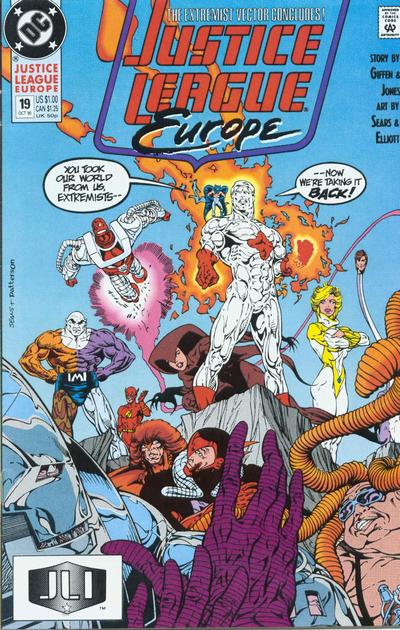 Justice League Europe 1989 #19 Direct ed. - back issue - $4.00