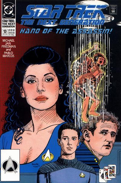 Star Trek: The Next Generation 1989 #13 Direct ed. - back issue - $3.00