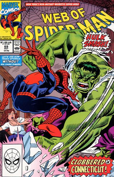 Web of Spider-Man 1985 #69 Direct ed. - back issue - $3.00