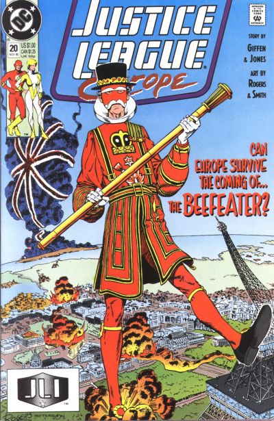 Justice League Europe 1989 #20 Direct ed. - back issue - $1.00