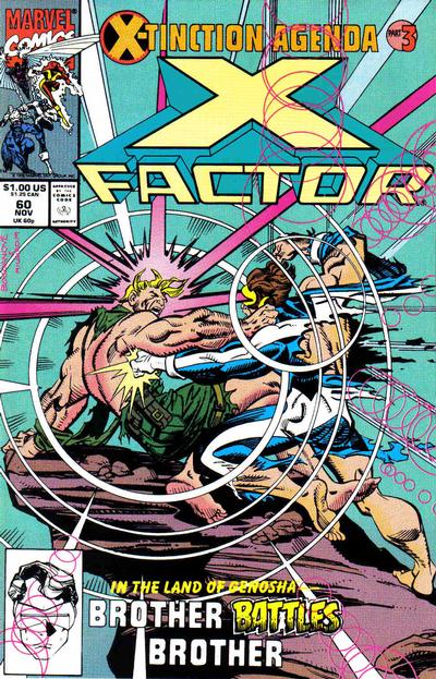 X-Factor 1986 #60 Direct ed. - back issue - $3.00