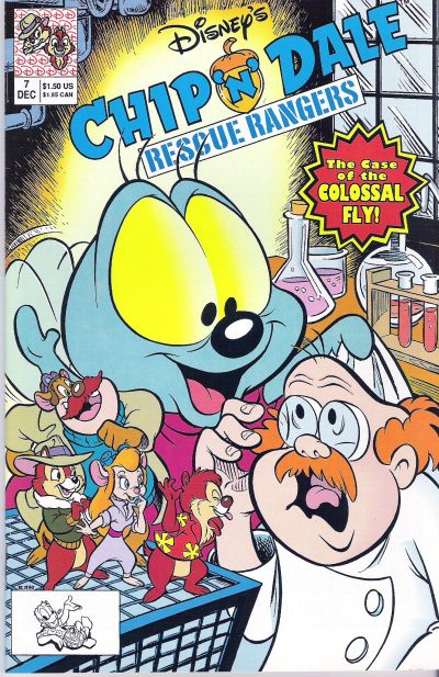 Chip 'n' Dale Rescue Rangers 1990 #7 - back issue - $3.00