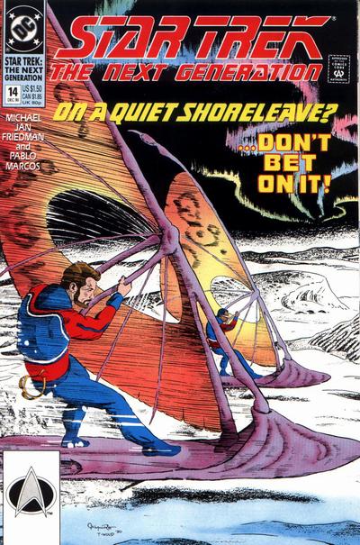 Star Trek: The Next Generation 1989 #14 Direct ed. - back issue - $3.00