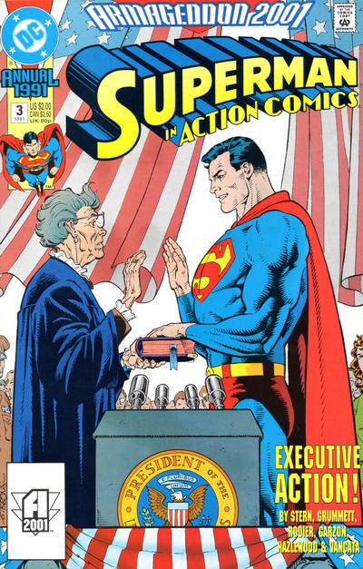 Action Comics Annual 1987 #3 Direct ed. - back issue
