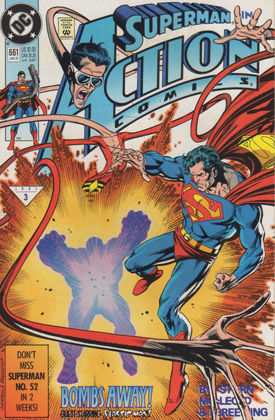 Action Comics 1938 #661 Direct ed. - back issue