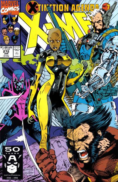 The Uncanny X-Men 1981 #272 Direct ed. - back issue - $5.00