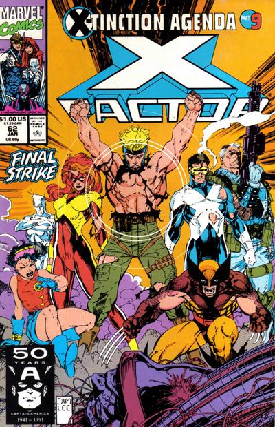 X-Factor 1986 #62 Direct ed. - back issue - $3.00